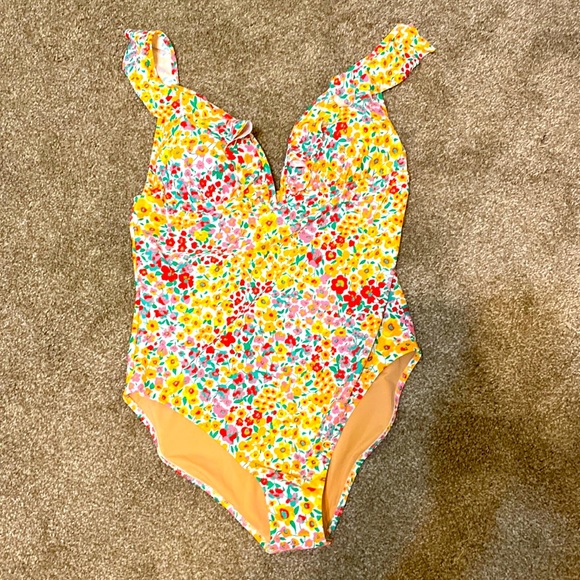 NWT J.Crew Bathing Suit, size L - Picture 1 of 4